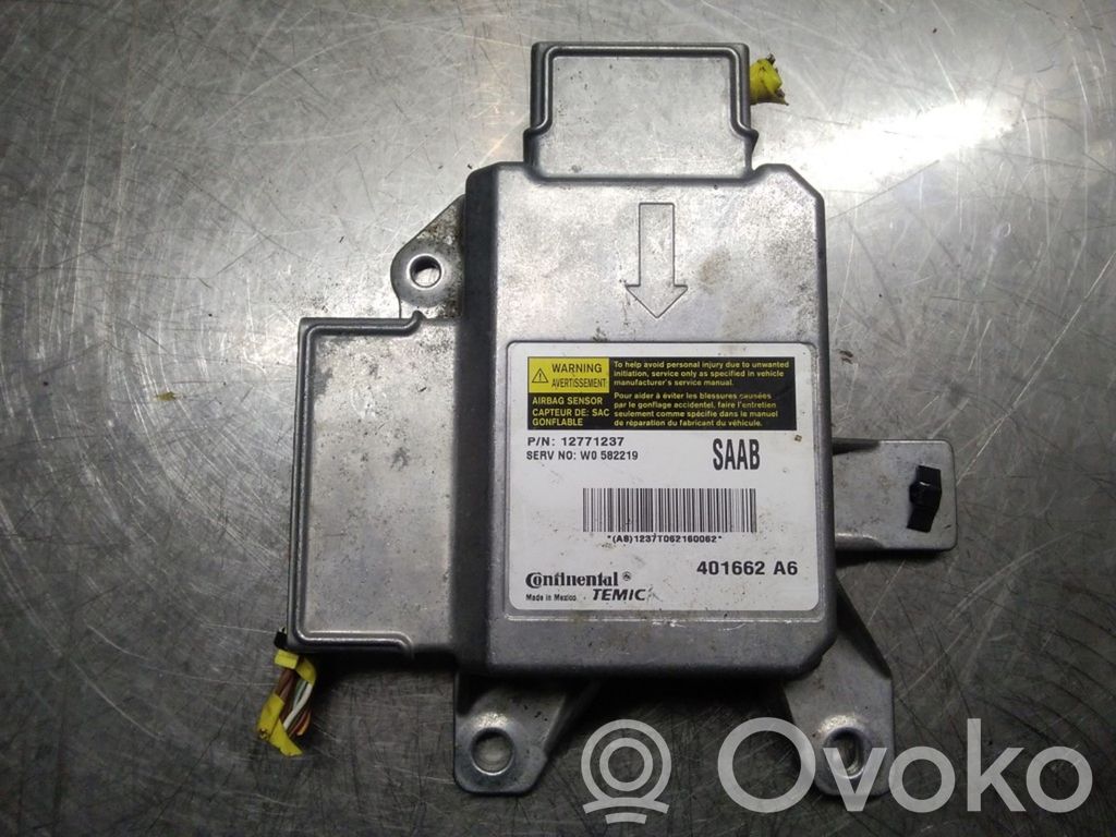 Airbag control unit/module   12771237,401662A6