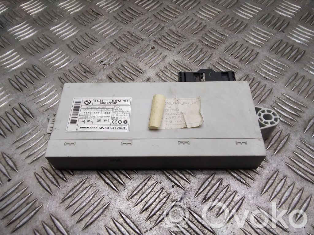 BMW 5 E60 E61 CAS control unit/module 
