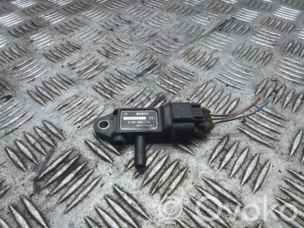Opel Zafira B Sensor de presión del escape 