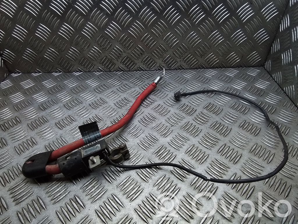BMW 7 E65 E66 Pliusinis laidas (akumuliatoriaus) 