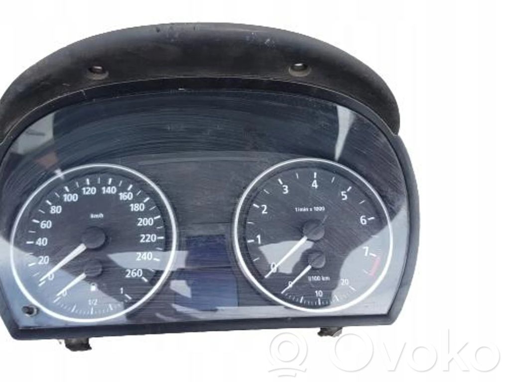 BMW 3 E90 E91 Speedometer (instrument cluster) 