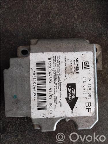 Opel Astra G Airbag control unit/module 
