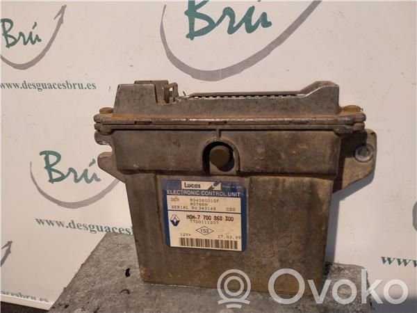Engine control unit/module ECU   7700868300,R04080010F