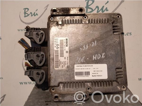 Peugeot 206 Unidad de control/módulo ECU del motor 
