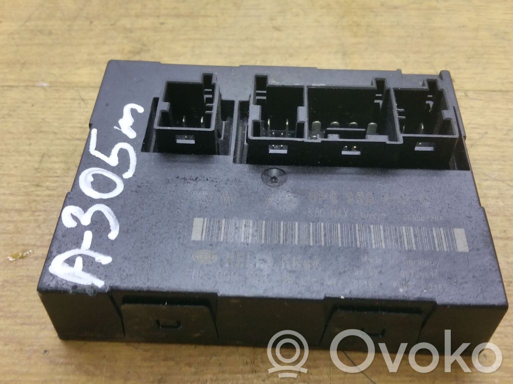 Audi A3 S3 8P Moduł / Sterownik komfortu 