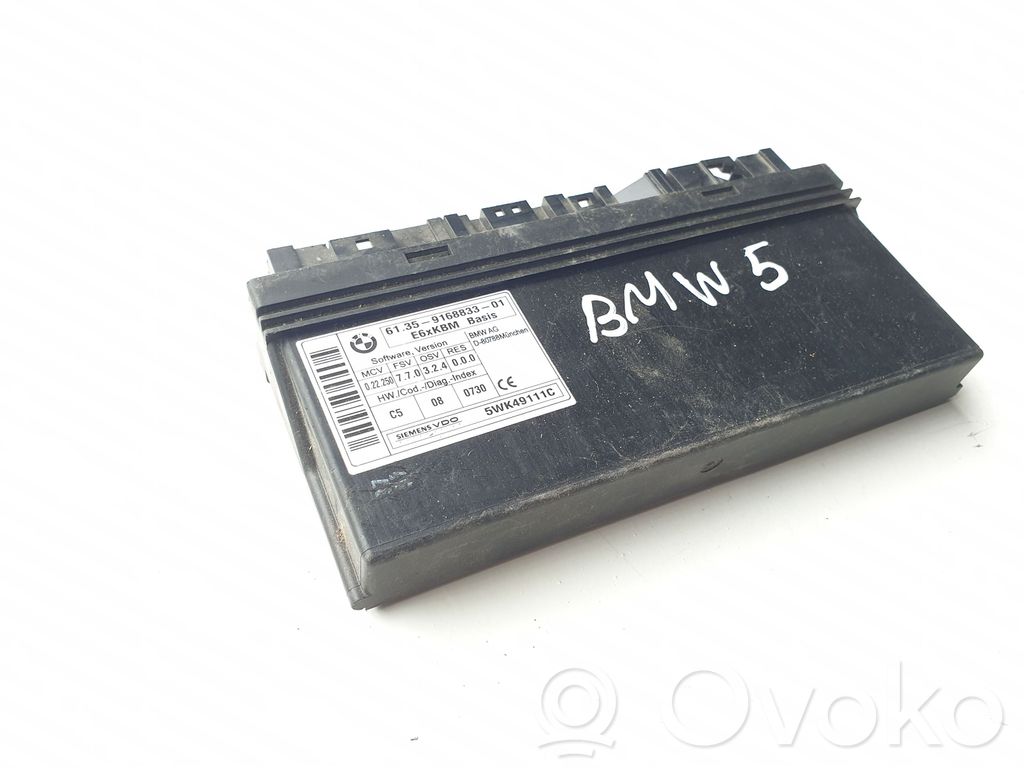 BMW 5 E60 E61 Komforto modulis 