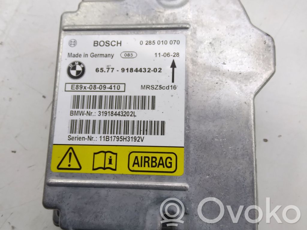 Module de contrôle airbag   0285010070,6577918443202