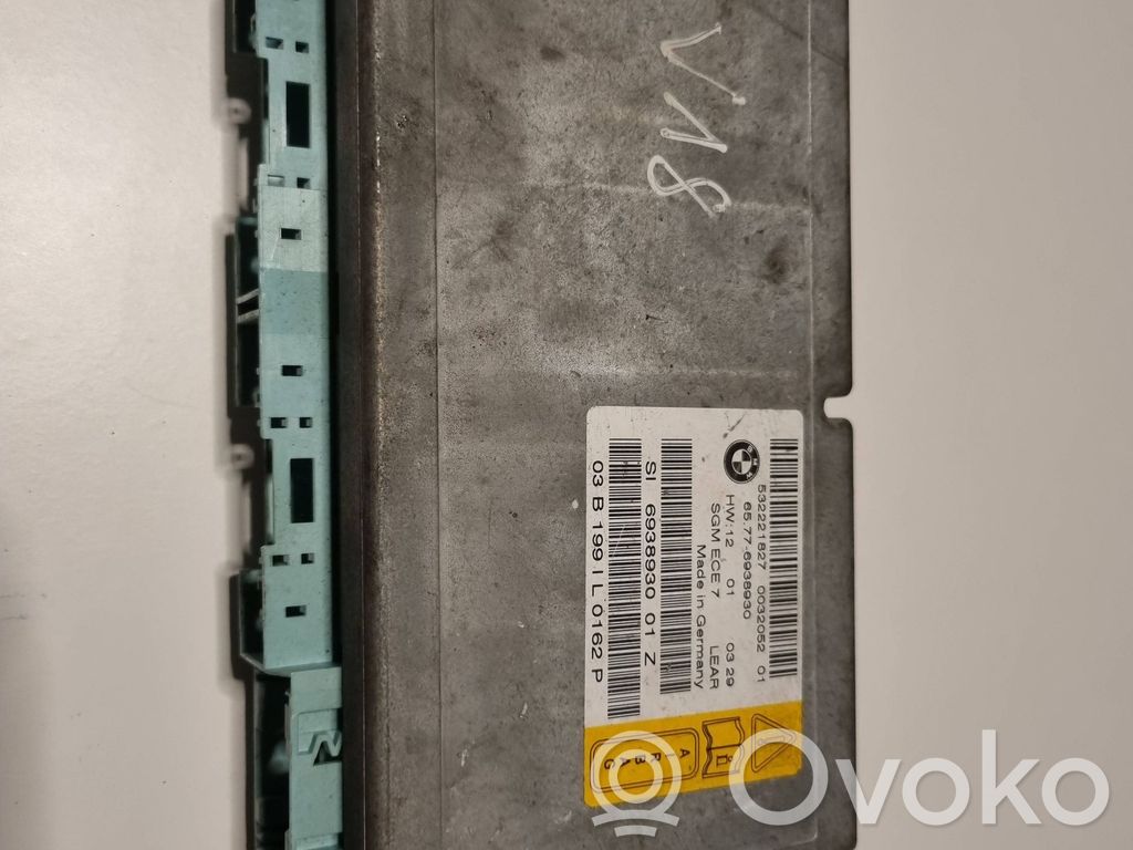 BMW 5 E60 E61 Airbag control unit/module 