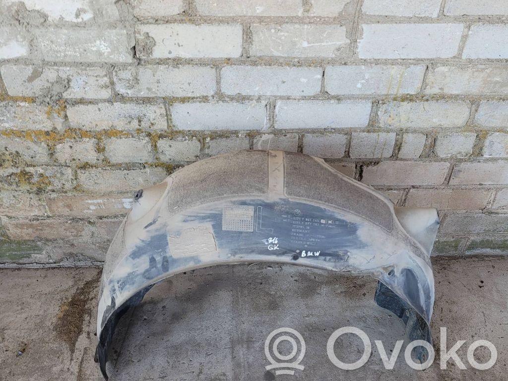 BMW 5 E60 E61 Aizmugurējais apakšspārns 