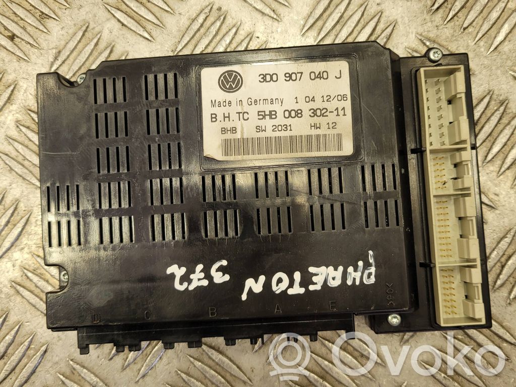 Volkswagen Phaeton Comfort/convenience module 
