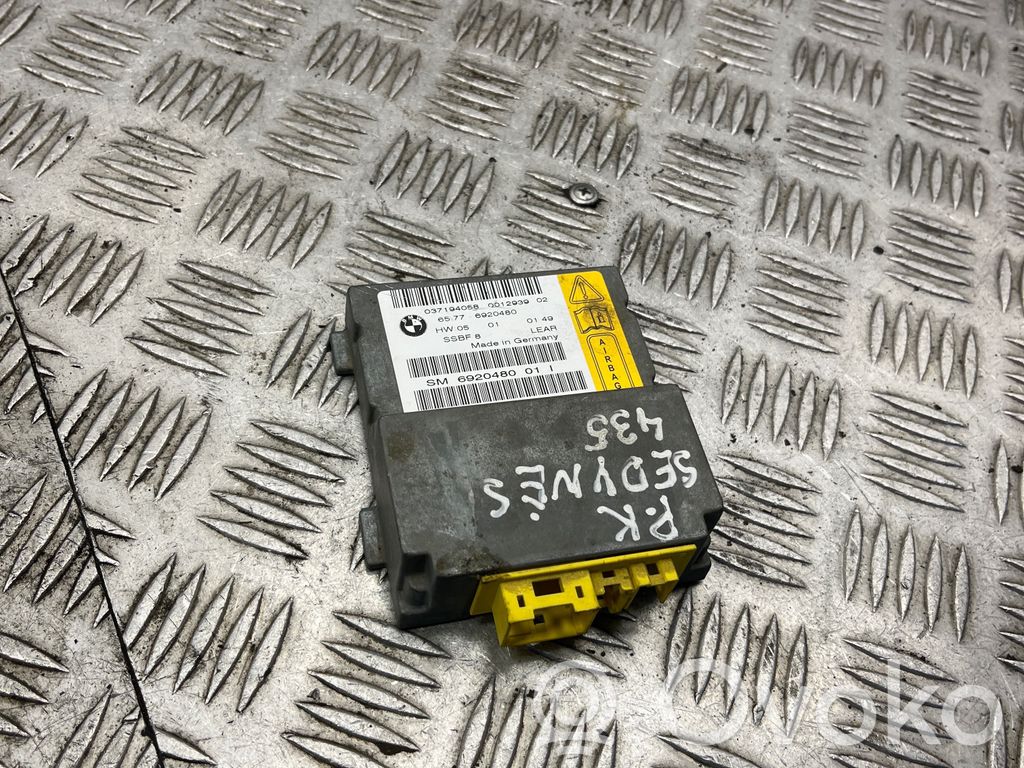 Airbag control unit/module   6920480,037194058,01B3391L01384