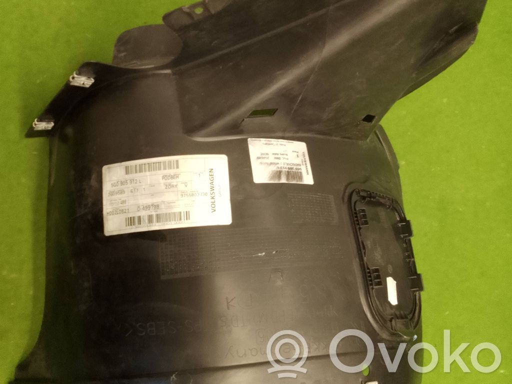 Volkswagen Golf VII Front wheel arch liner splash guards 