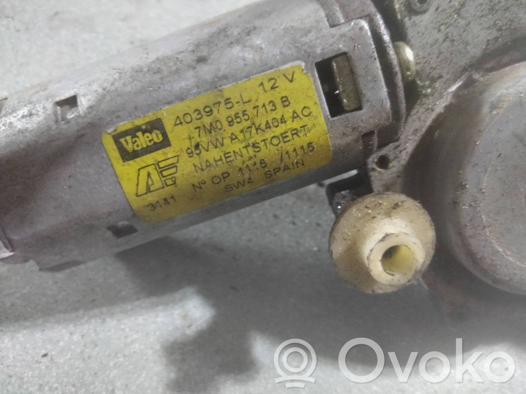 Volkswagen Sharan Silniczek wycieraczki szyby tylnej 