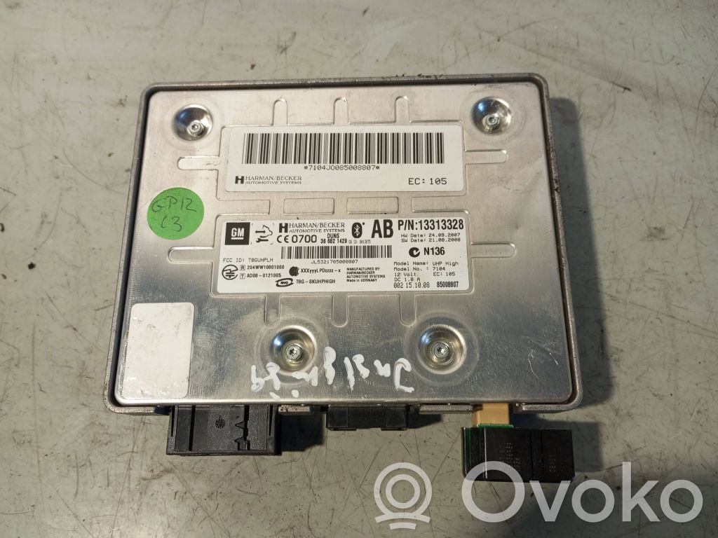 Bluetooth control unit module   13313328,366821429,7114J0085008807