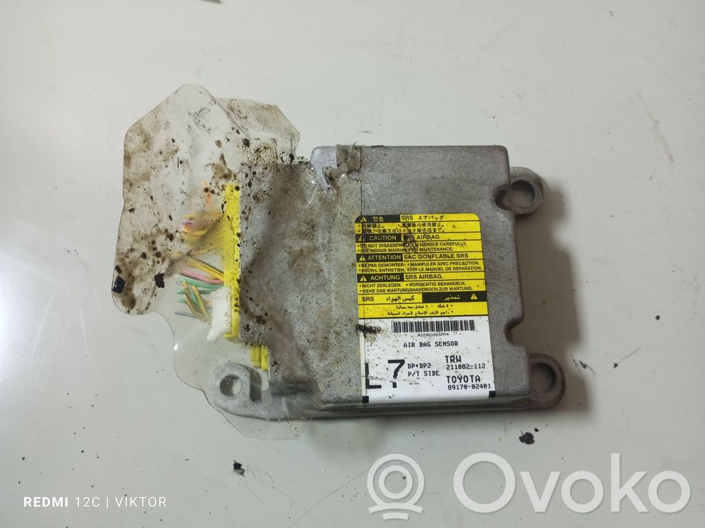 Toyota Corolla E120 E130 Airbag control unit/module 