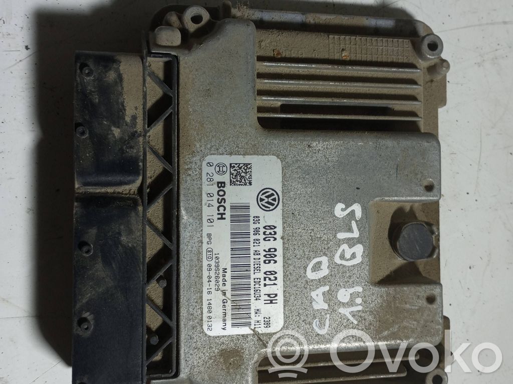 Engine control unit/module   03G906021PH,03G906021AB,0281014101