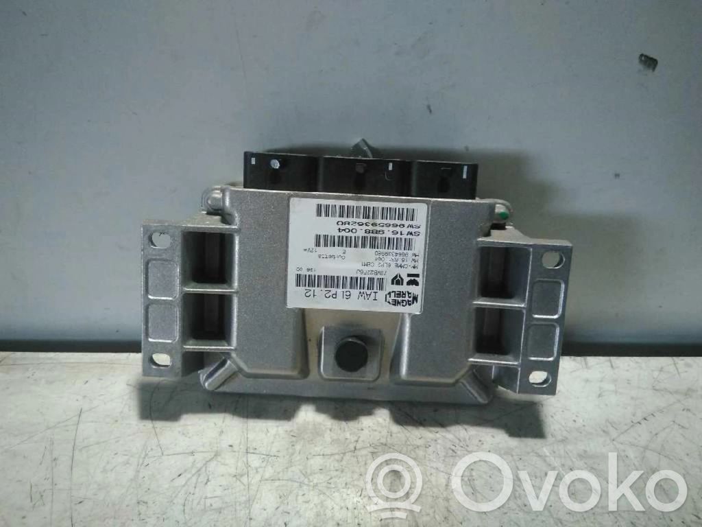 Citroen C4 I Engine control unit/module ECU 