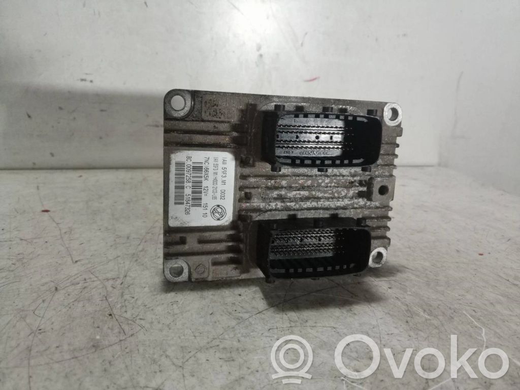 Fiat Punto (199) Komputer / Sterownik ECU silnika 