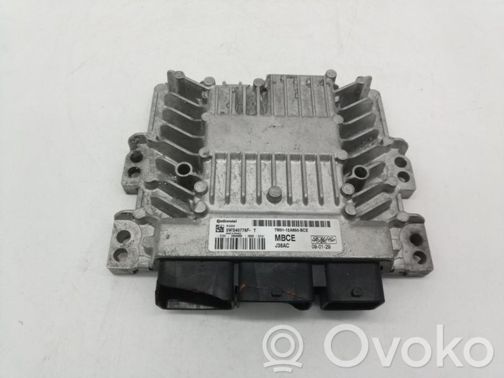 Engine control unit/module ECU   7M5112A650BCE