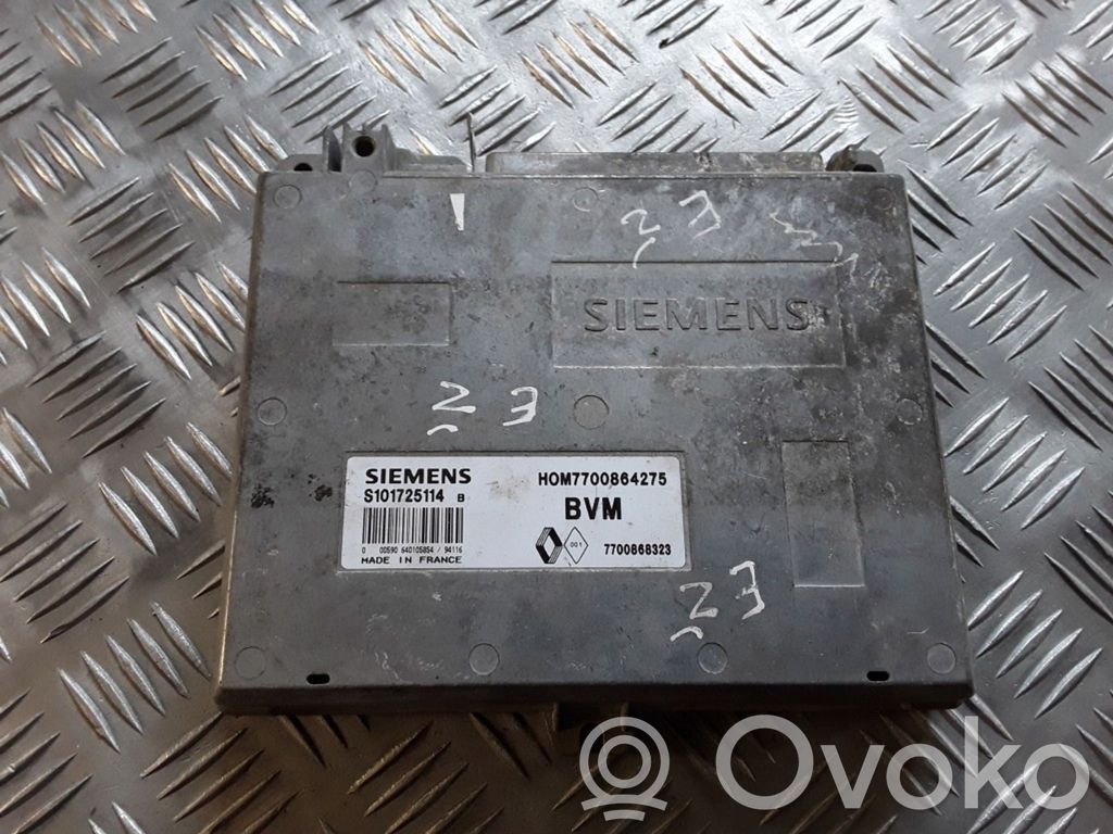 Engine control unit/module   HOM7700864275,S101725114,7700868323