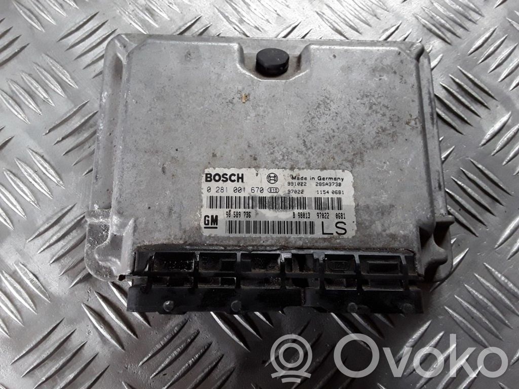 Engine control unit/module   0281001670