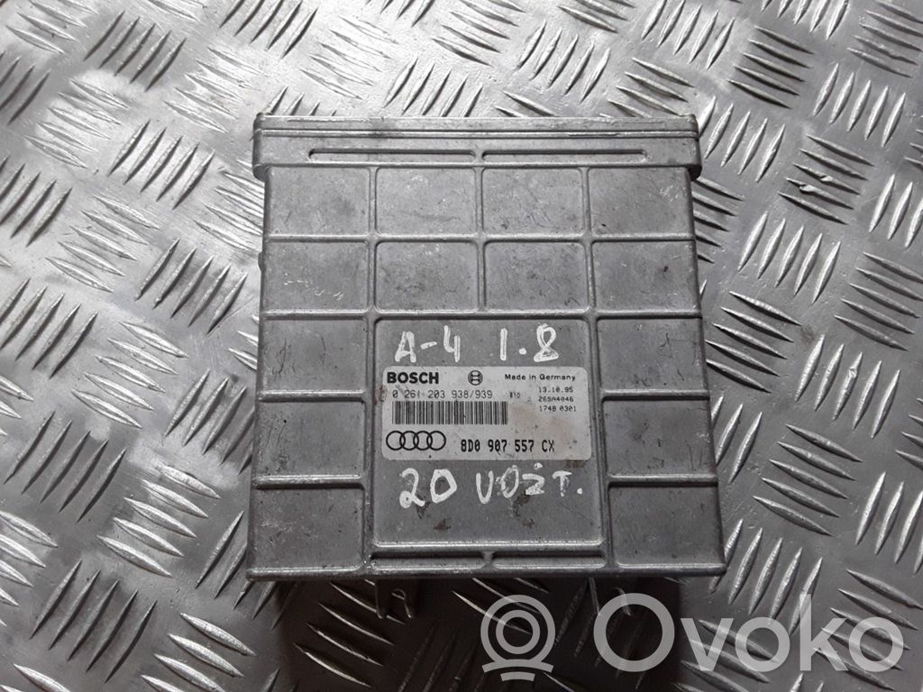 Engine control unit/module   0261203938939,8D0907557CX,26SA4046