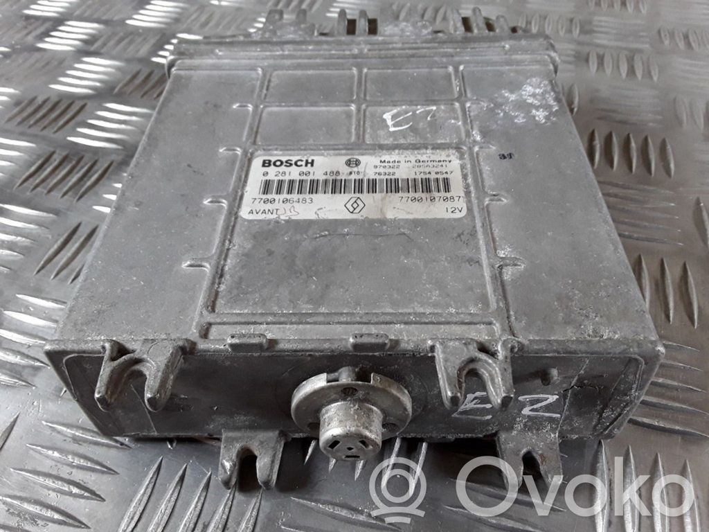 Renault Megane I Engine control unit/module 