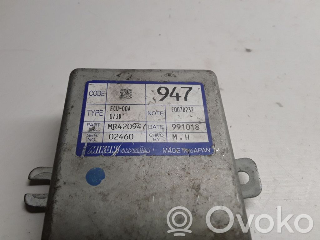 Other control units/modules   E007R232,MR420947