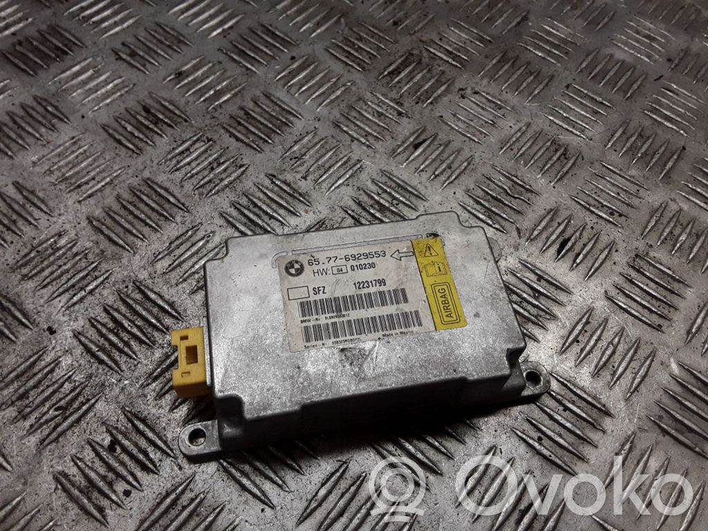 BMW 7 E65 E66 Unidad de control/módulo del Airbag 