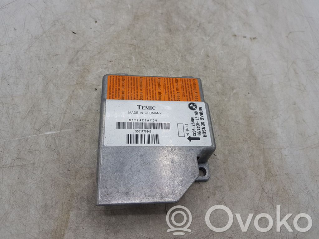 BMW 5 E39 Unitate/modul de comandă airbaguri 