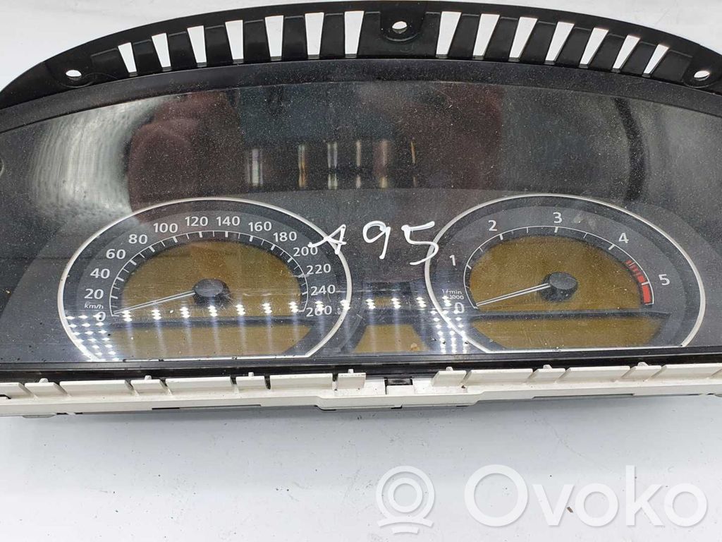 BMW 7 E65 E66 Spidometrs (instrumentu panelī) 