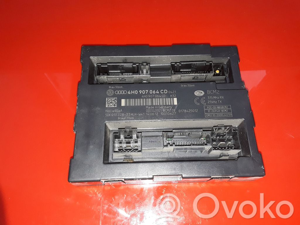 Audi A8 S8 D4 4H Moduł / Sterownik komfortu 