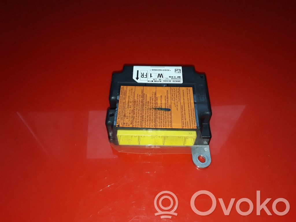 Nissan Qashqai Unitate/modul de comandă airbaguri 