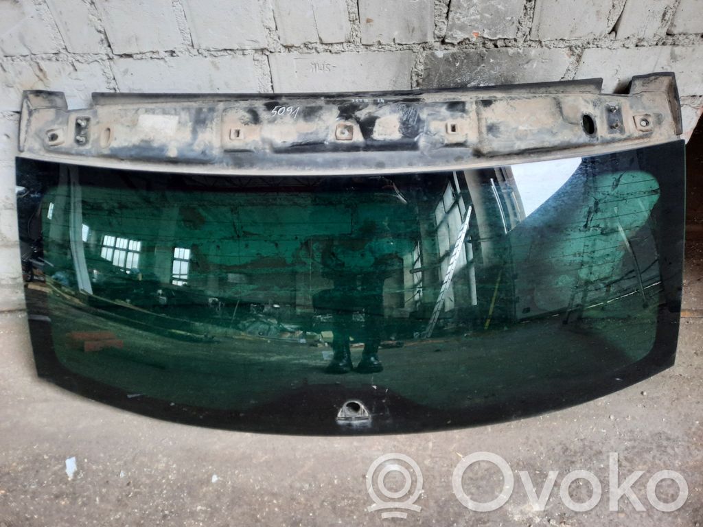 Volkswagen Touareg I Rear windscreen/windshield window 
