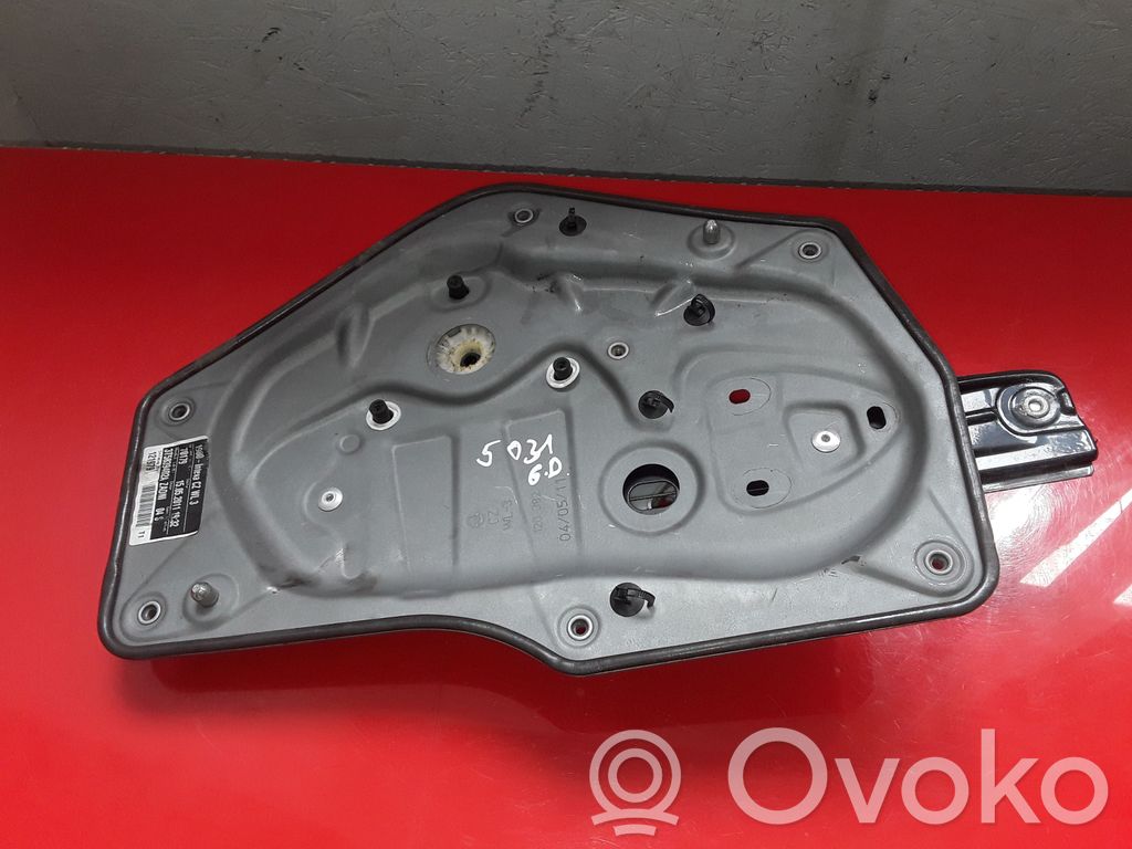 Skoda Superb B6 (3T) Mechanizm podnoszenia szyby tylnej bez silnika 