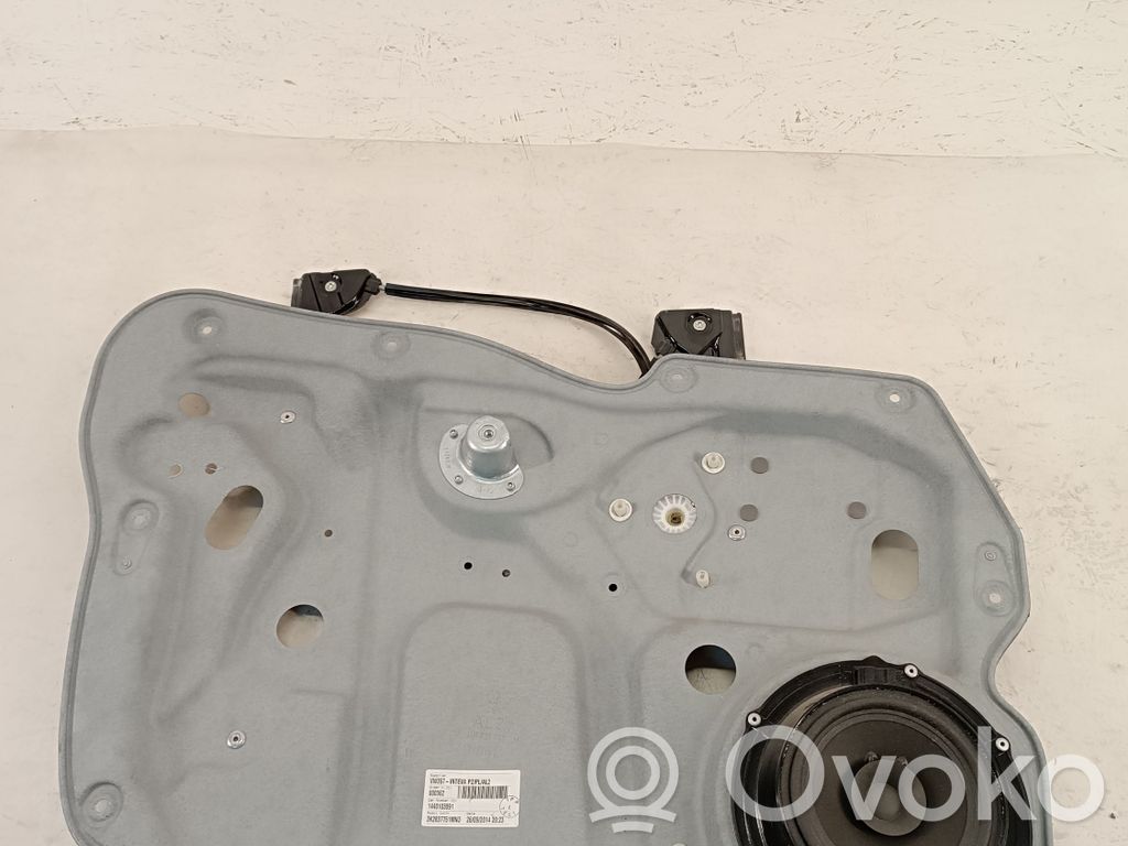 Volkswagen Caddy Meccanismo di sollevamento del finestrino anteriore senza motorino 
