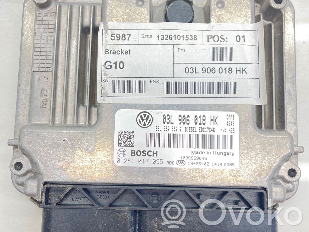 Volkswagen Sharan Unitate/modul de control motor 