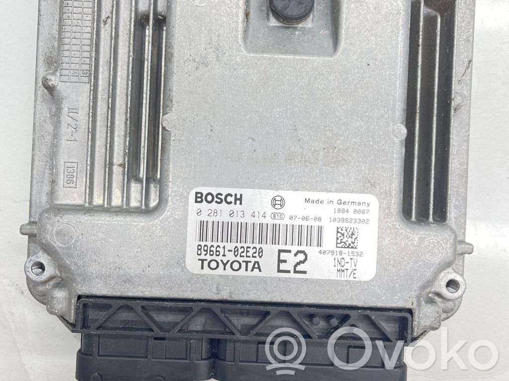 Toyota Auris 150 Unitate/modul de control motor 