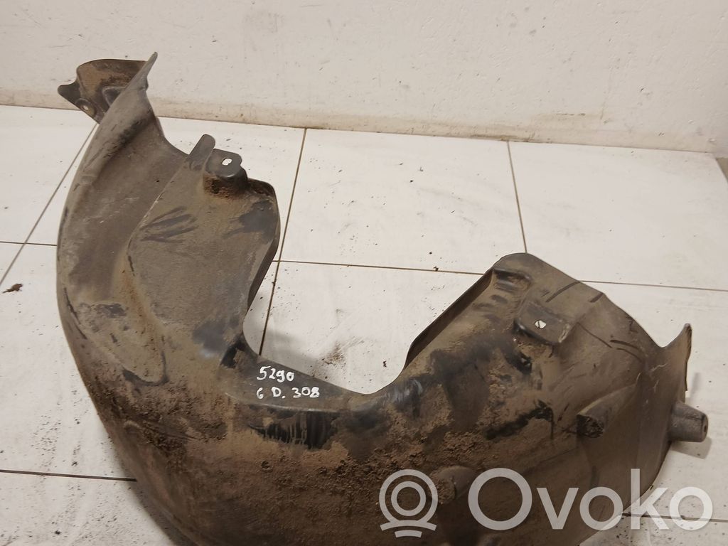 Peugeot 308 Rivestimento paraspruzzi parafango posteriore