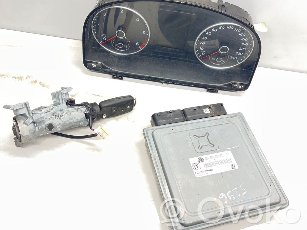 Volkswagen Caddy Kit cu ECU motor și set închidere uși 