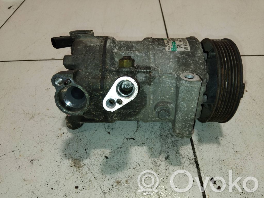 Volkswagen Polo V 6R Compressore aria condizionata (A/C) (pompa)