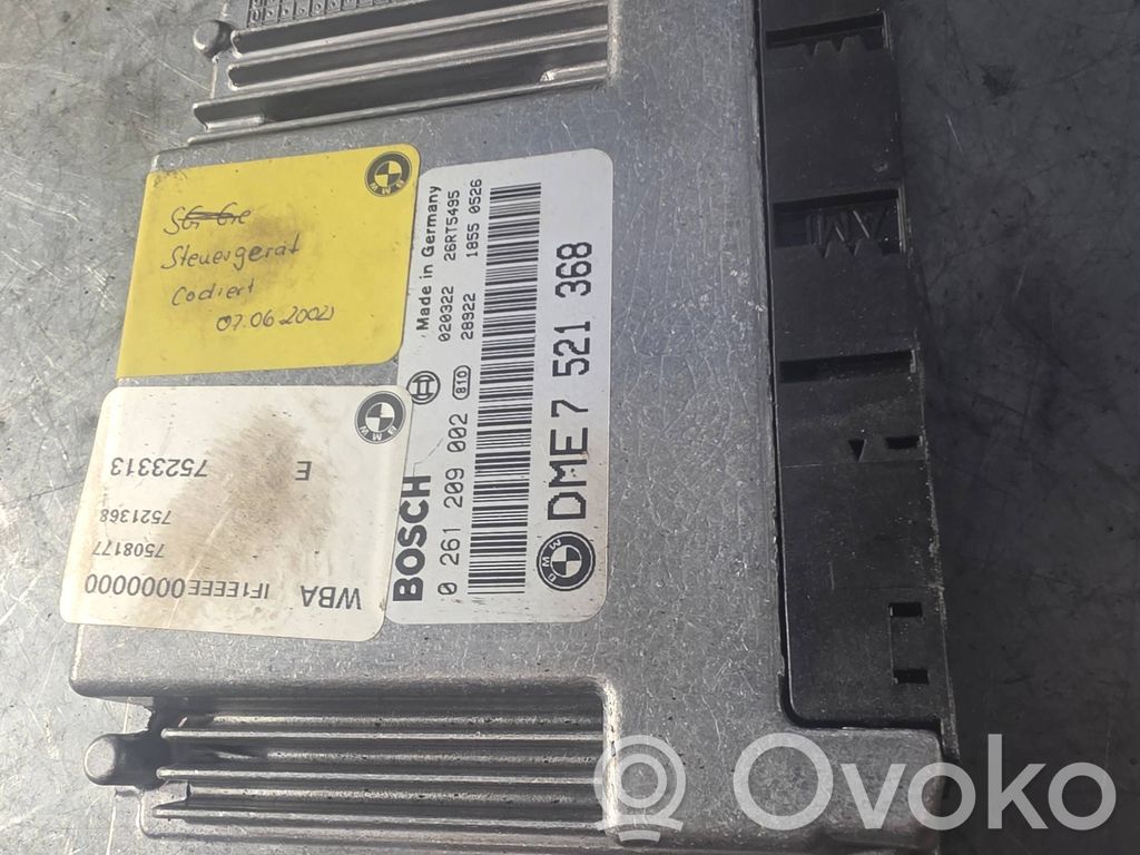 BMW 7 E65 E66 Engine control unit/module 