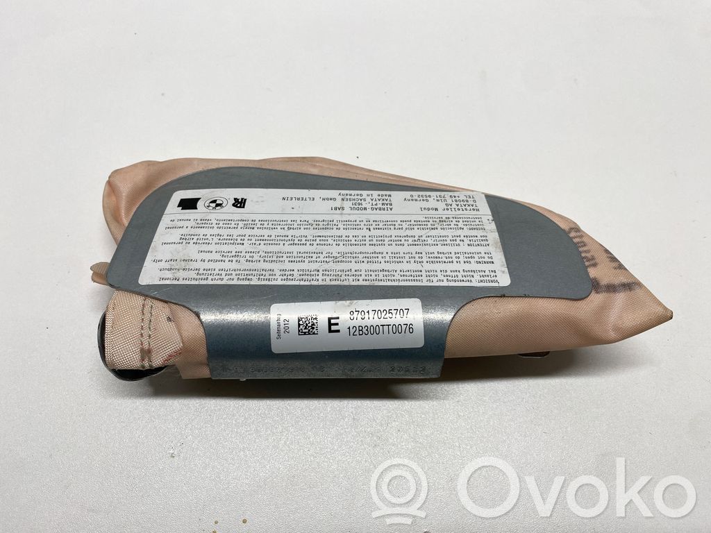 Poduszka powietrzna Airbag fotela   7949989,7949995,7025707,87917025707