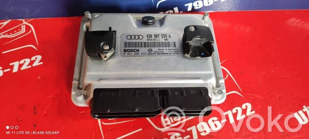 Engine control unit/module   4D0907559A,26SA7336,0261206845