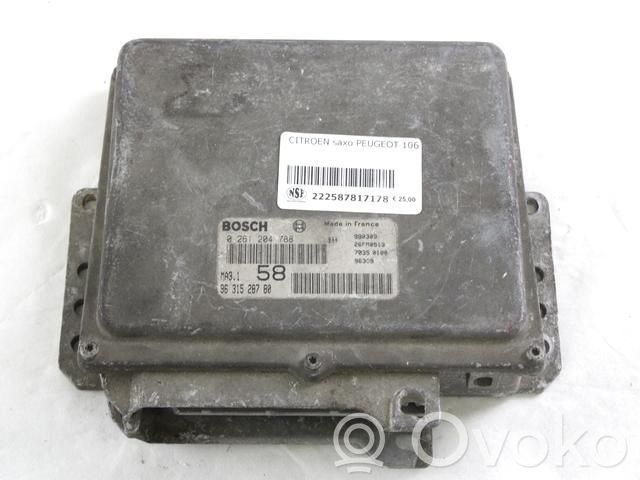 Unidad de control/módulo del motor   9631528780