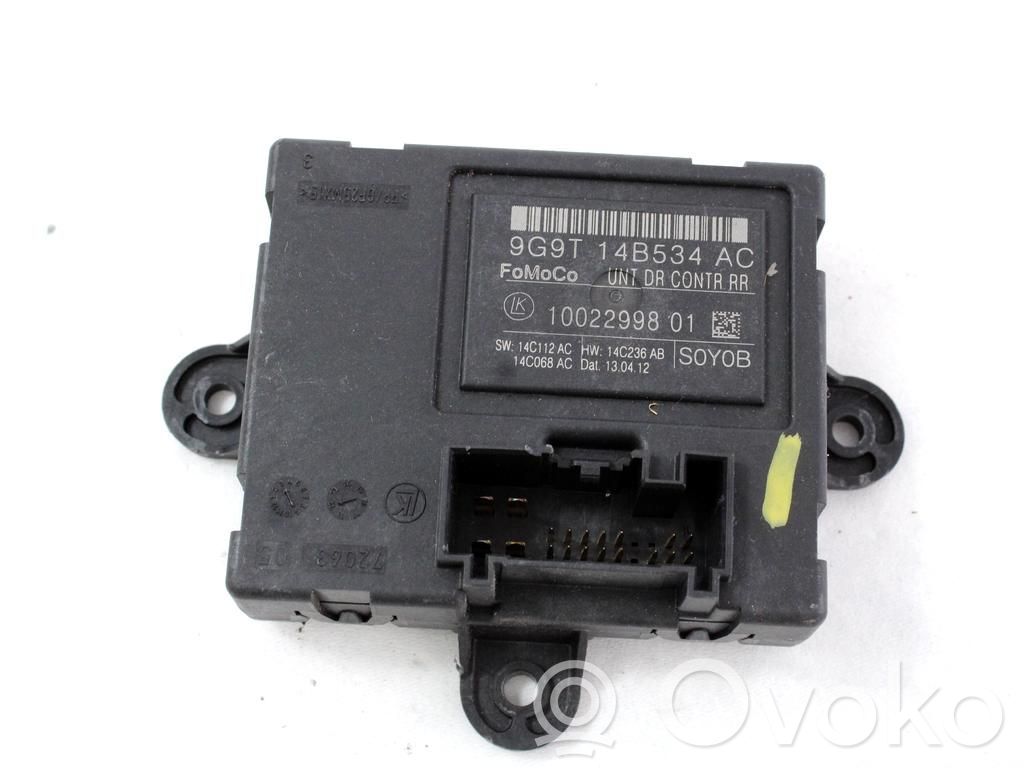 Unidad de control/módulo de la puerta   9G9T14B534AC