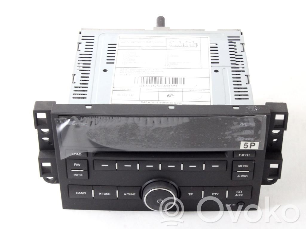 Daewoo Kalos Unitate principală radio/CD/DVD/GPS 