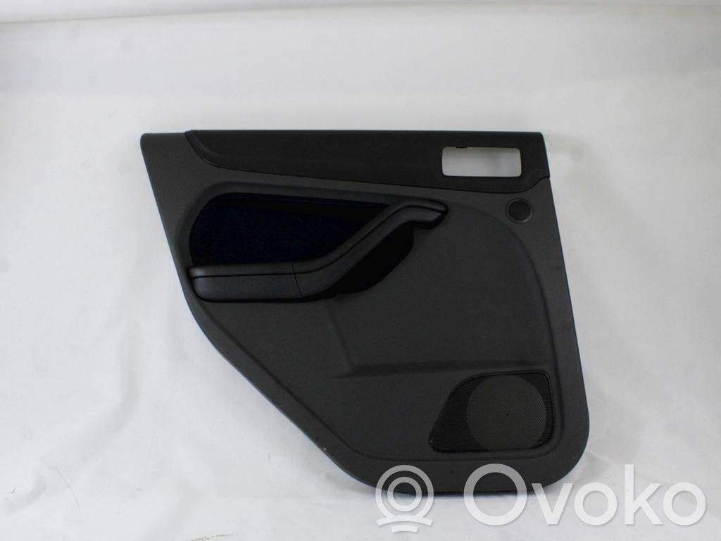 Rear door card panel trim