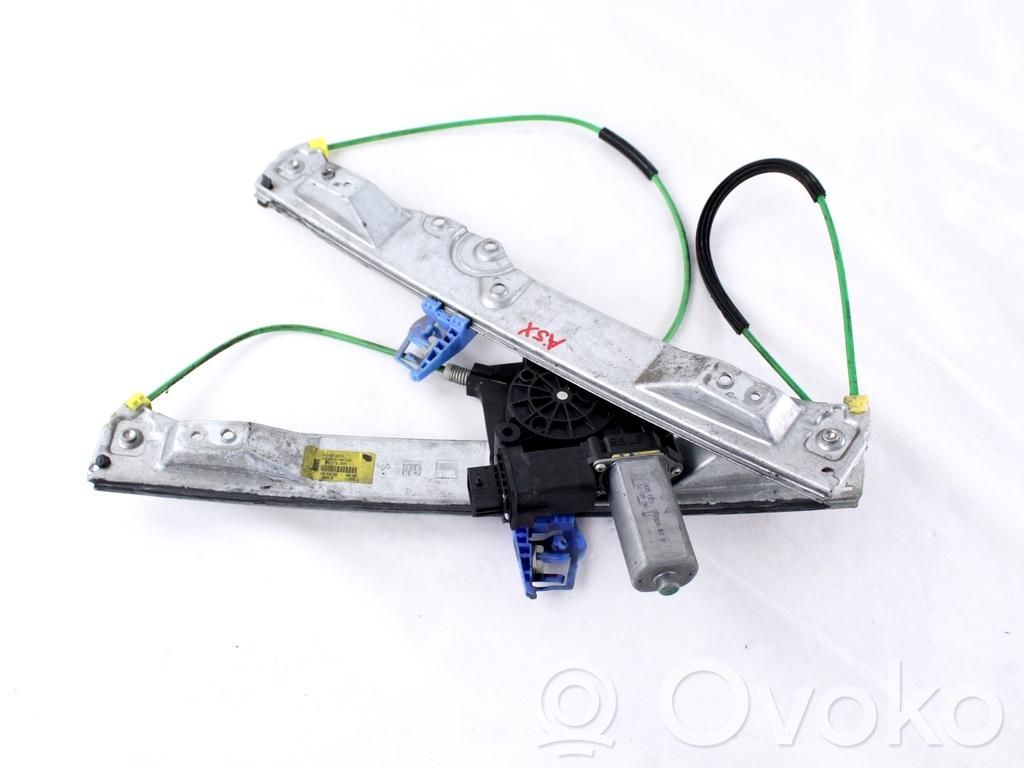 Opel Corsa D Front door window regulator with motor 