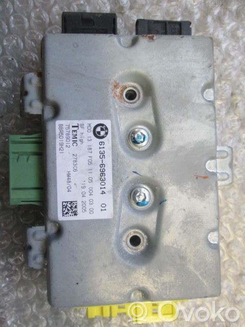 BMW 5 E60 E61 Turvatyynyn ohjainlaite/moduuli 